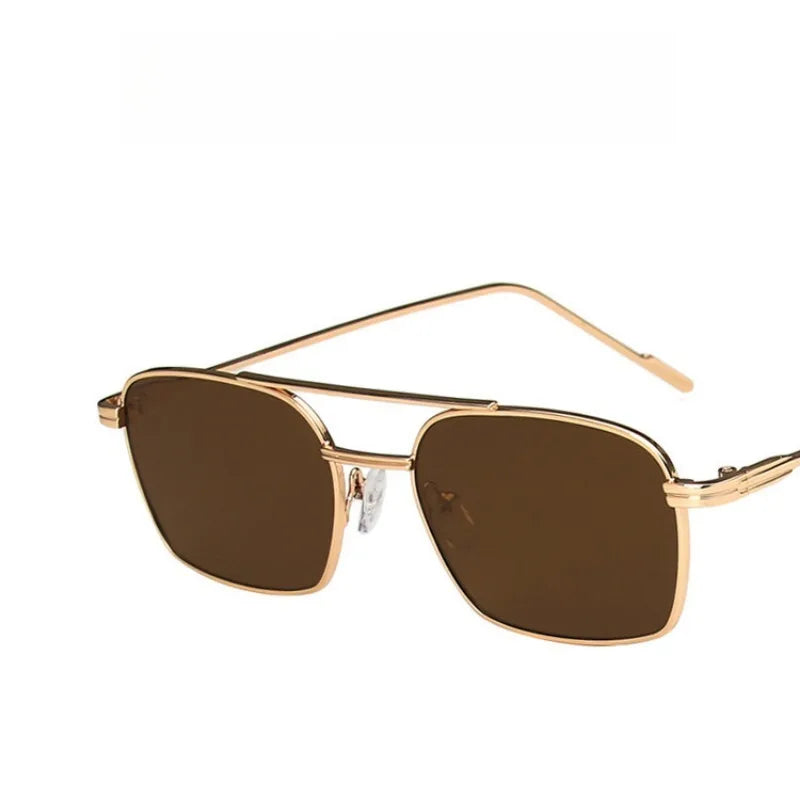 Fashion UV400 Sunglasses – Double Bridge Unisex Eyewear