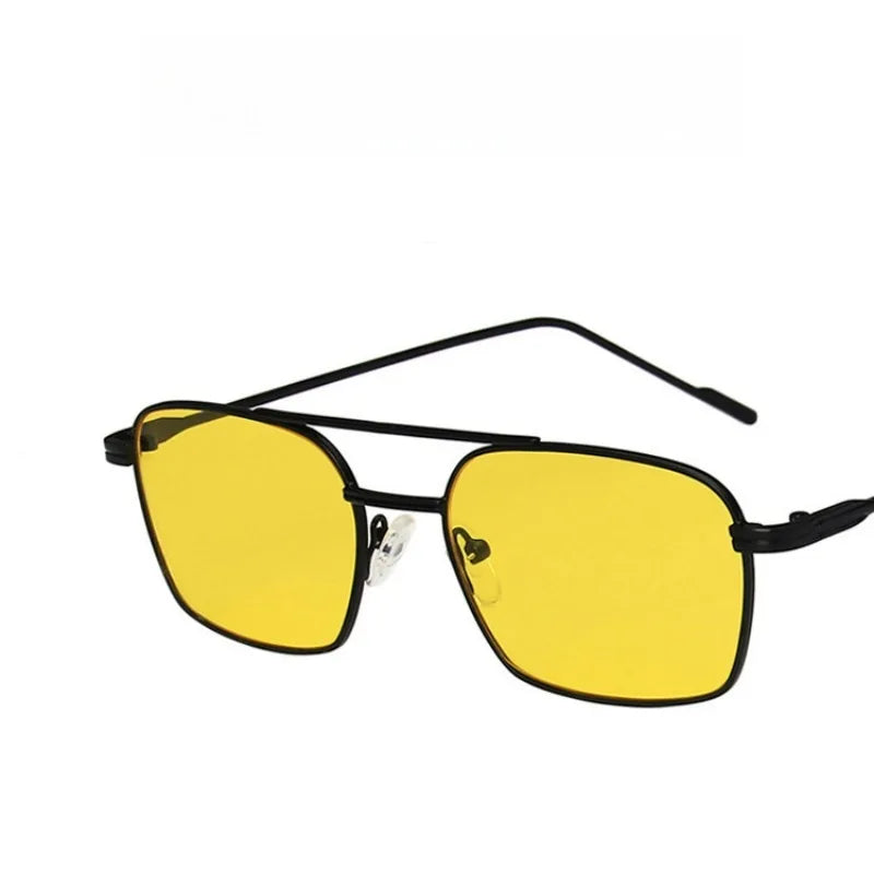 Fashion UV400 Sunglasses – Double Bridge Unisex Eyewear