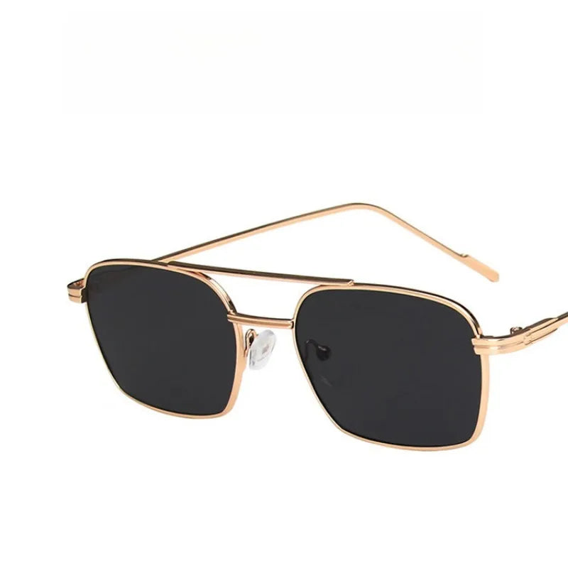 Fashion UV400 Sunglasses – Double Bridge Unisex Eyewear