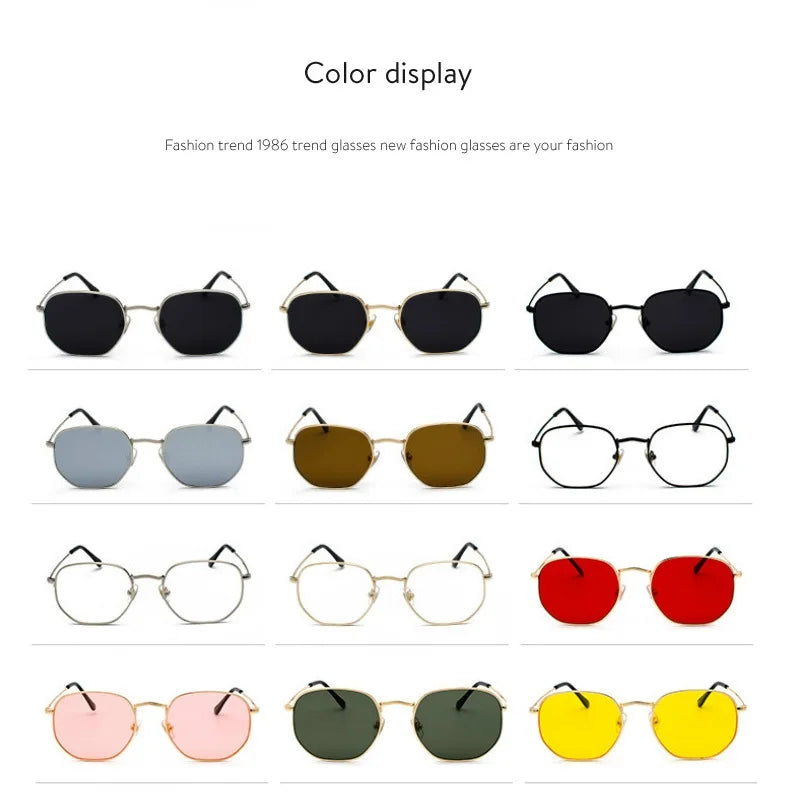 Vintage Round Sunglasses – UV400 Polarized Sunglasses for Men & Women