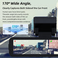 4K UHD Dash Cam with GPS & WiFi – Car DVR Camera, Night Vision, IPS Display & Loop Recording