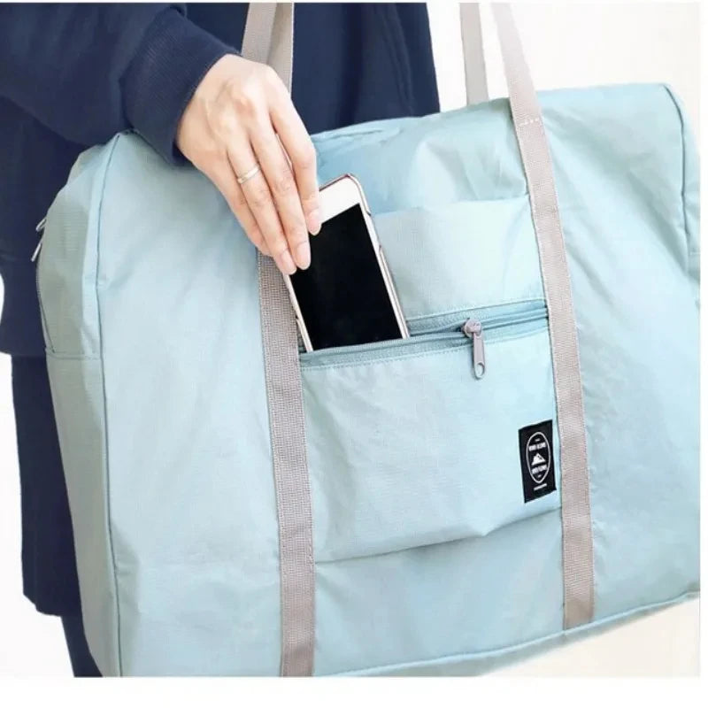 Large Foldable Travel Bag for Women – Carry-On Duffel