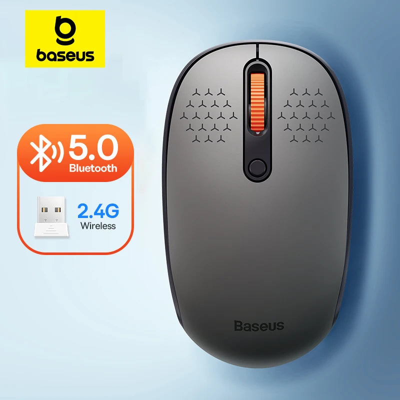Baseus Wireless Bluetooth Mouse – Silent, Ergonomic & Precise