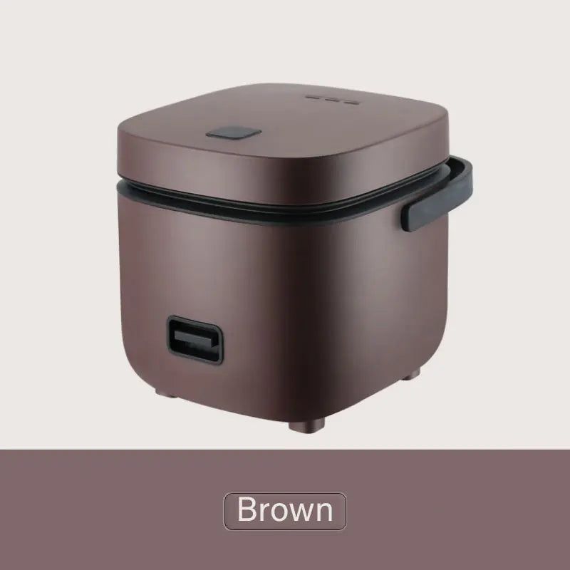 Mini Electric Rice Cooker 1.2L – Non-Stick Multi Cooker for Rice, Soup & Porridge