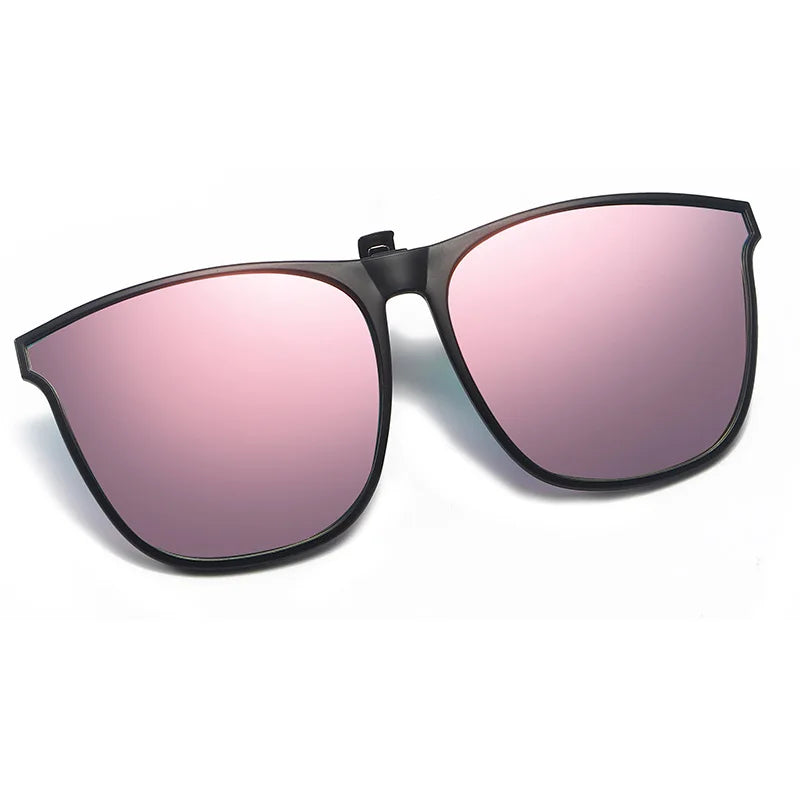 Polarized Clip-On Sunglasses – UV400 Anti-Glare Driving Glasses