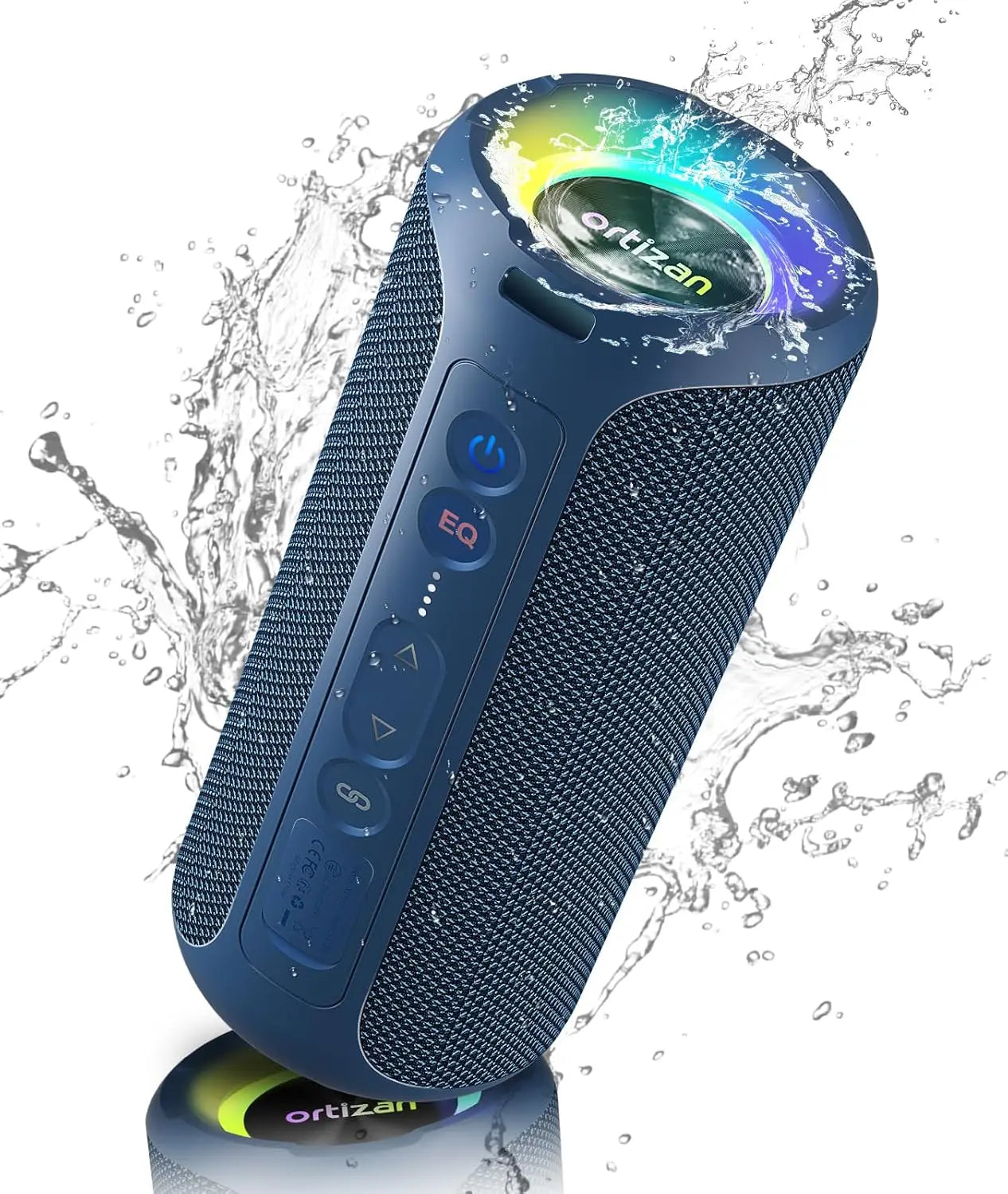 ORTIZAN 40W Bluetooth Speaker – Portable Waterproof Wireless Speaker with Deep Bass