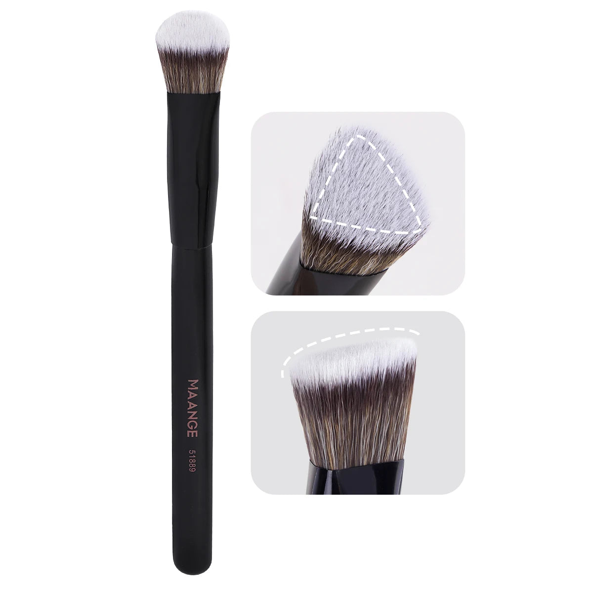 Triangle Concealer Brush – Precision Foundation & Under Eye Makeup Brush