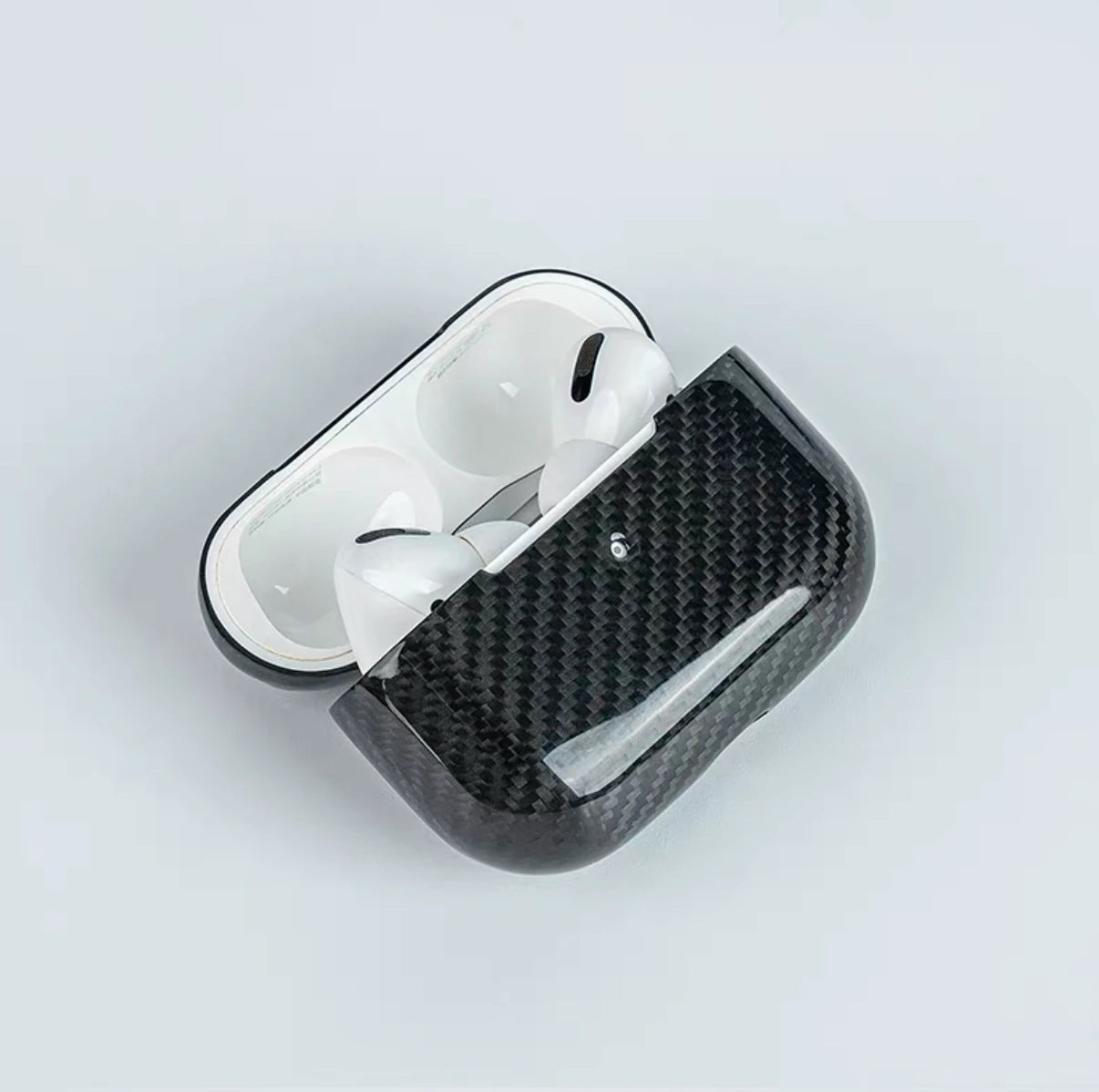 Real Kevlar Carbon Fiber Case for AirPods Pro – Ultra-Light Aramid Protective Cover