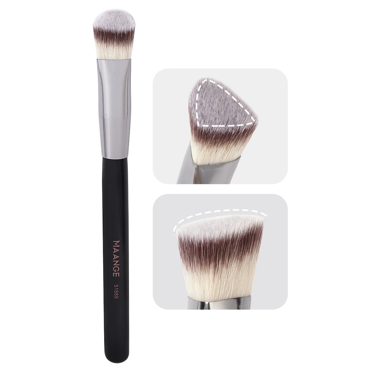 Triangle Concealer Brush – Precision Foundation & Under Eye Makeup Brush