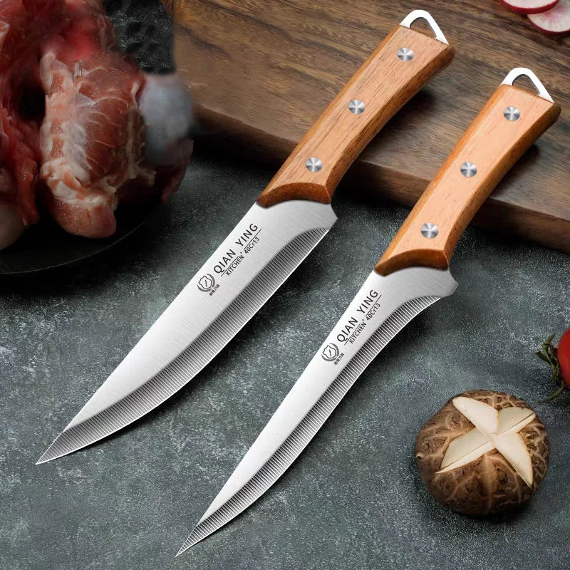 Premium Stainless Steel Boning Knife – Ultra Sharp Butcher & Kitchen Knife