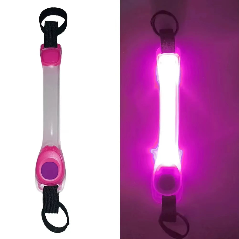 LED Safety Dog Collar & Leash Attachment – Waterproof Night Light for Dogs, High Visibility Pet Safety Pendant