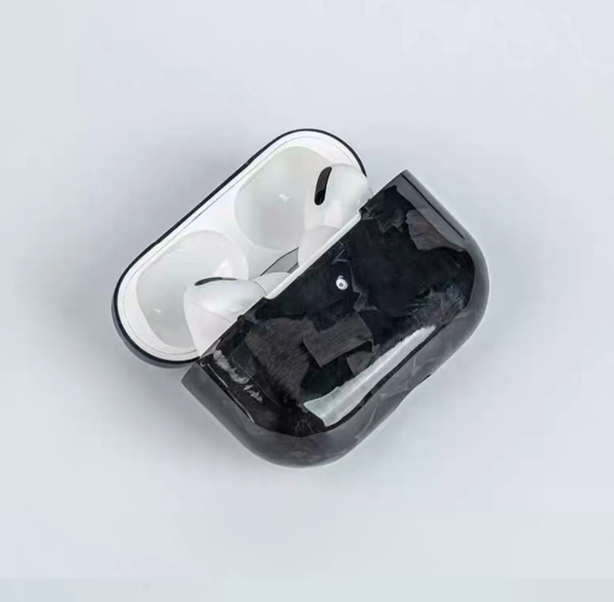 Real Kevlar Carbon Fiber Case for AirPods Pro – Ultra-Light Aramid Protective Cover