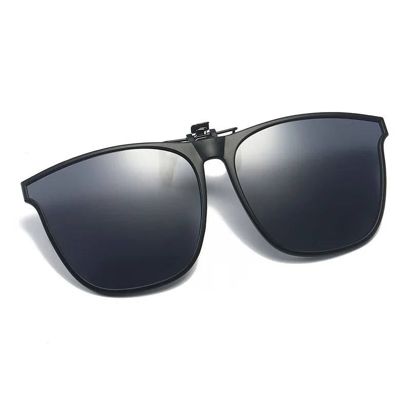 Polarized Clip-On Sunglasses – UV400 Anti-Glare Driving Glasses