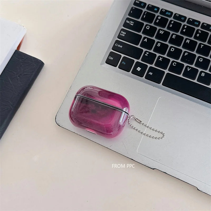 Luminous Floating Quicksand AirPods Case – Glitter Protective Cover for AirPods Pro & AirPods 2/3/4