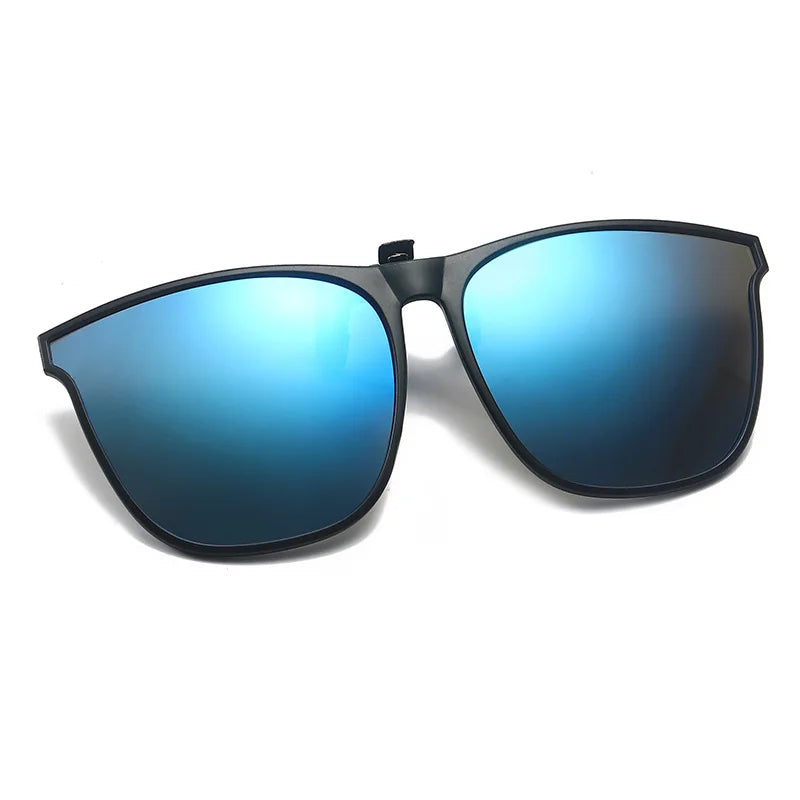 Polarized Clip-On Sunglasses – UV400 Anti-Glare Driving Glasses