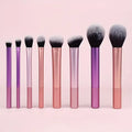 8-Piece Professional Makeup Brush Set – Soft Synthetic Brushes for Face & Eyes