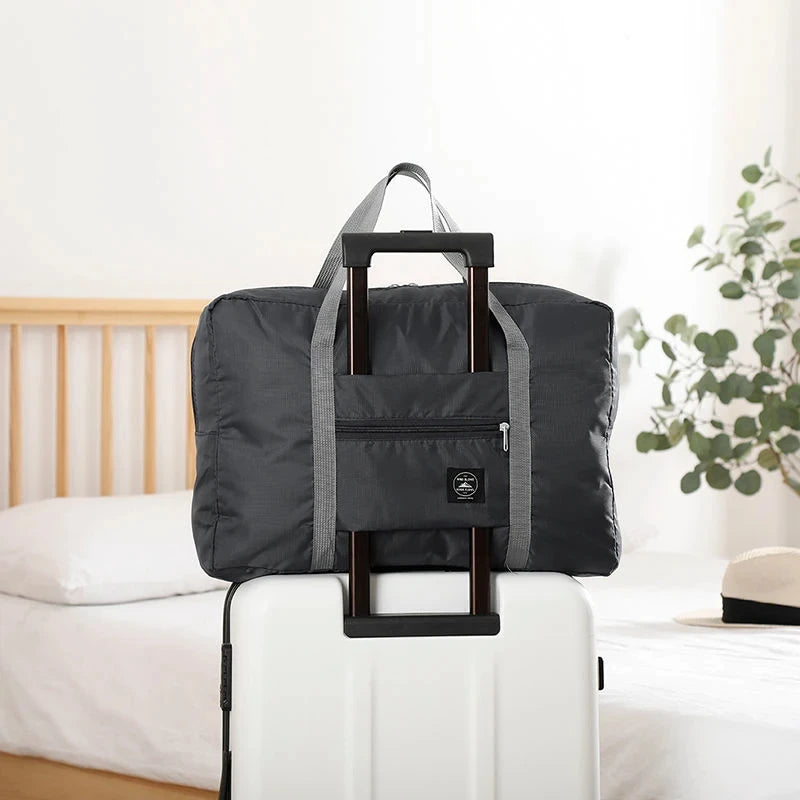 Large Foldable Travel Bag for Women – Carry-On Duffel