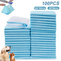 100-Pack Super Absorbent Pet Training Pads – Leak-Proof Puppy & Cat Pee Pads