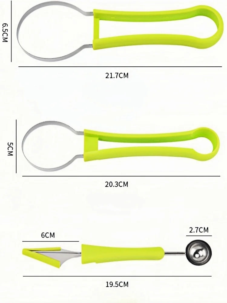 Kiwi Peeler & Easy Split Tool – 2-in-1 Stainless Steel Fruit Cutter