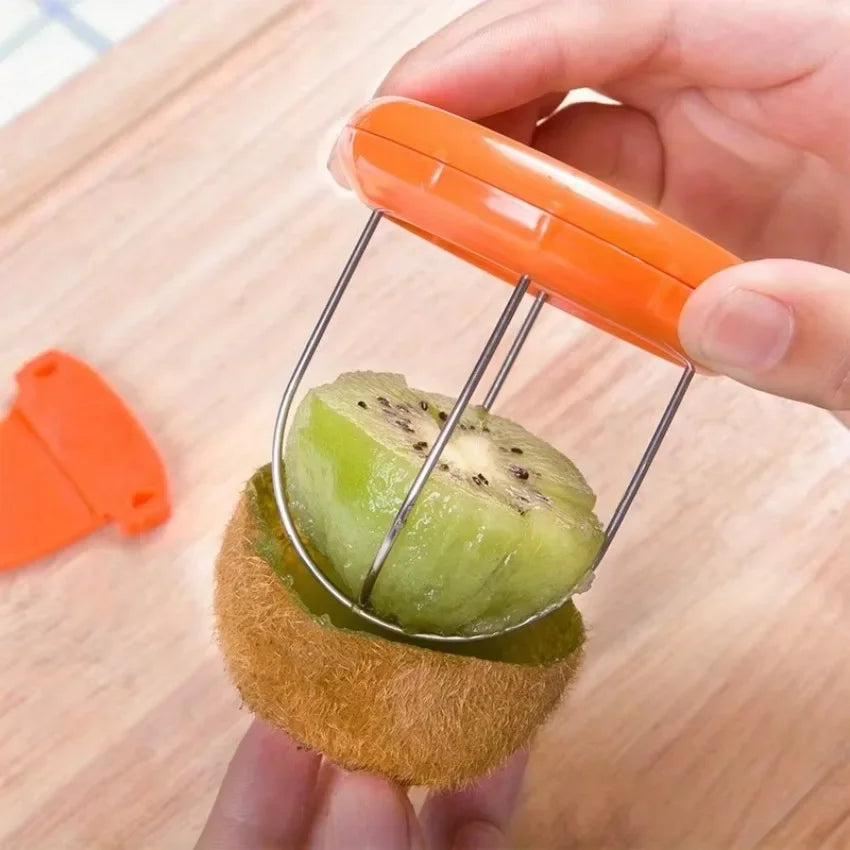 Kiwi Peeler & Easy Split Tool – 2-in-1 Stainless Steel Fruit Cutter