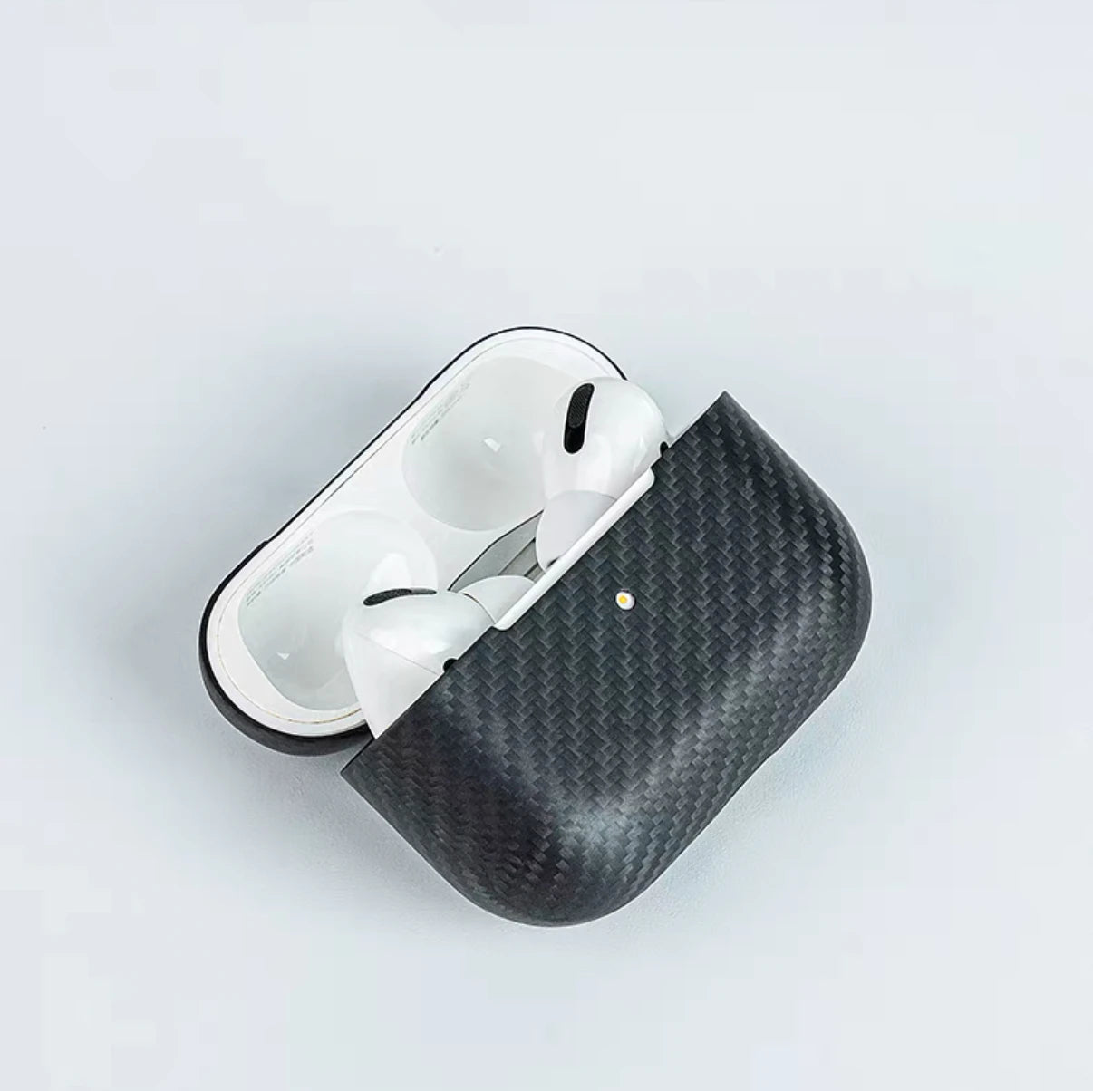 Real Kevlar Carbon Fiber Case for AirPods Pro – Ultra-Light Aramid Protective Cover