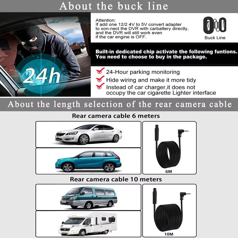 11.26" 4K UHD Smart Mirror Dash Cam with GPS & WiFi