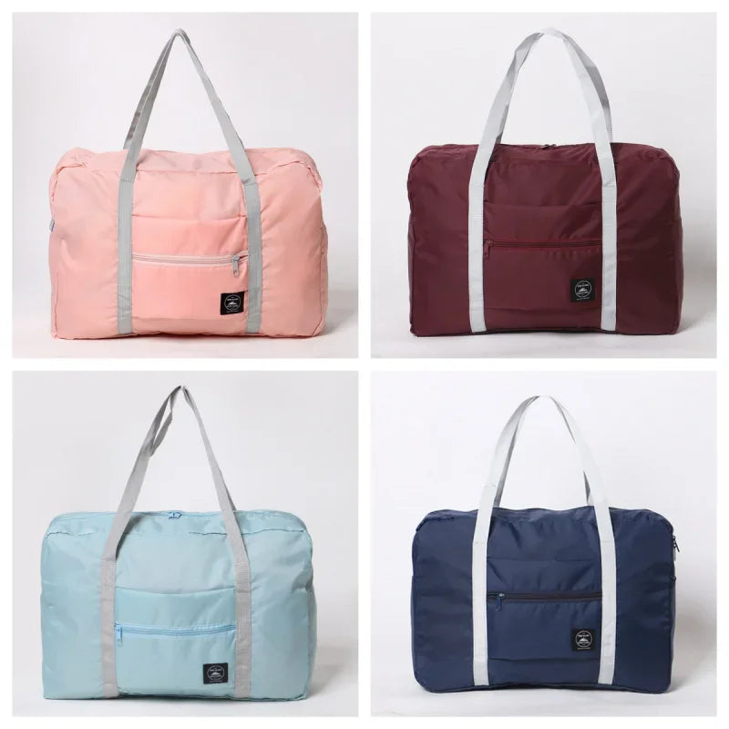Large Foldable Travel Bag for Women – Carry-On Duffel