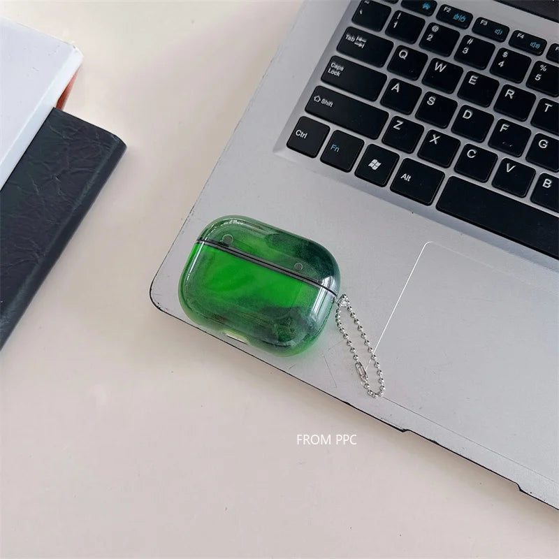 Luminous Floating Quicksand AirPods Case – Glitter Protective Cover for AirPods Pro & AirPods 2/3/4