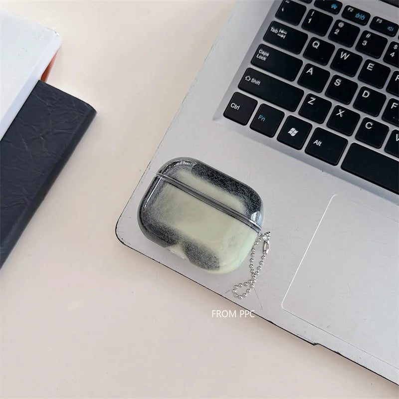 Luminous Floating Quicksand AirPods Case – Glitter Protective Cover for AirPods Pro & AirPods 2/3/4