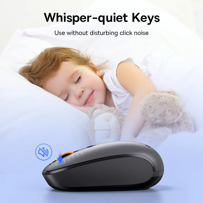 Baseus Wireless Bluetooth Mouse – Silent, Ergonomic & Precise