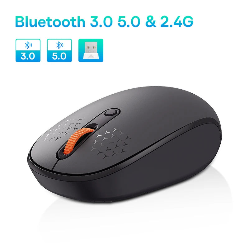 Baseus Wireless Bluetooth Mouse – Silent, Ergonomic & Precise