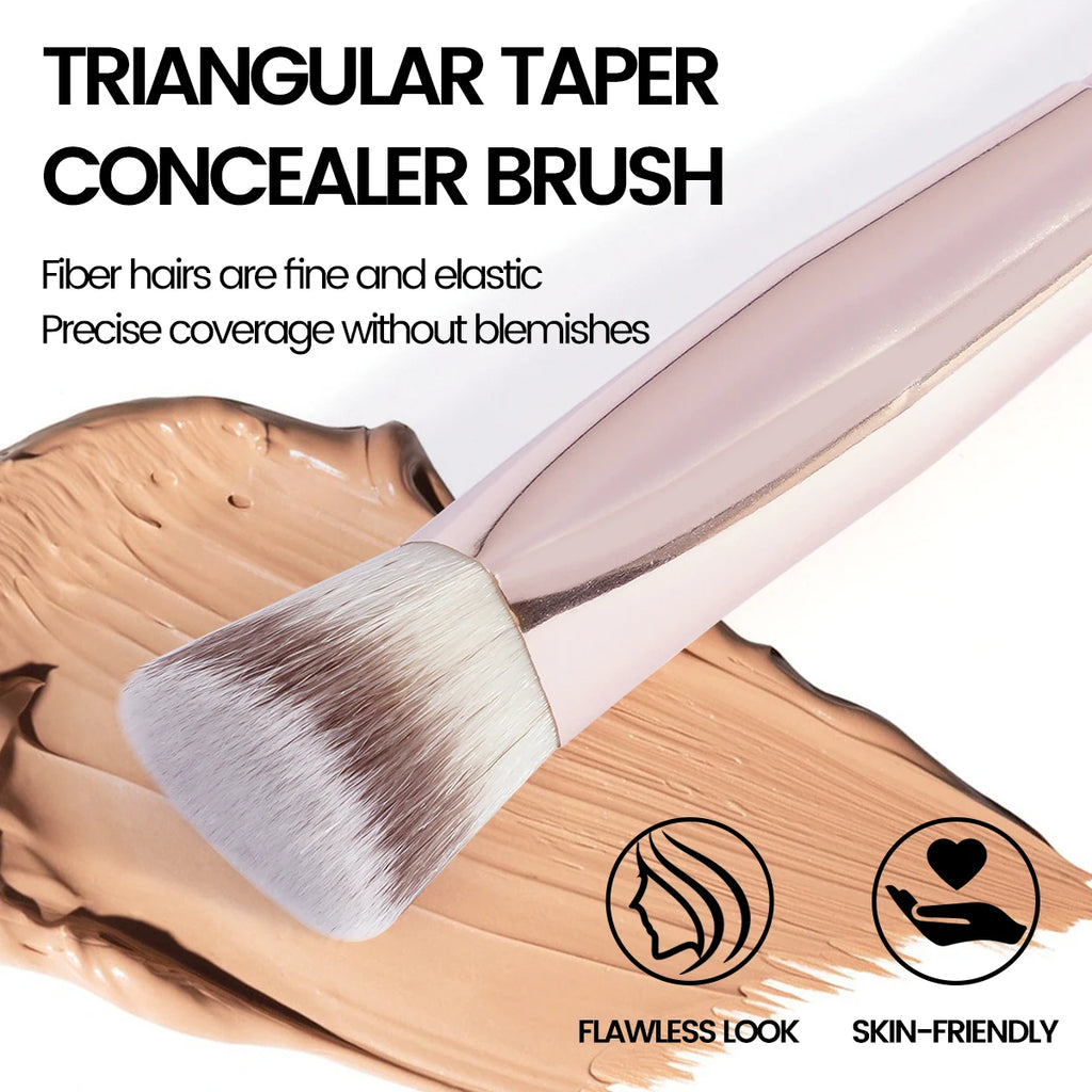 Triangle Concealer Brush – Precision Foundation & Under Eye Makeup Brush