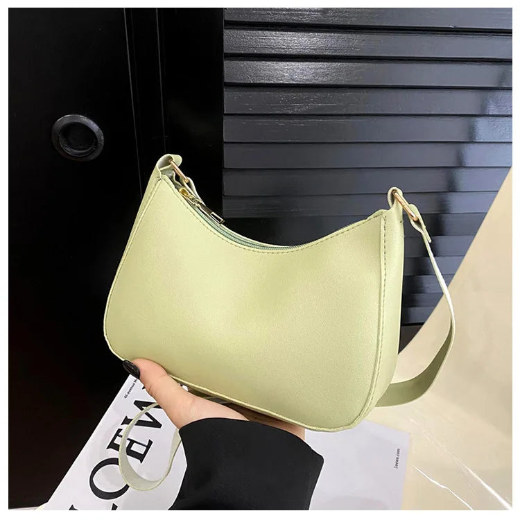 Elegant Small Crossbody Bag – PU Leather Handbag