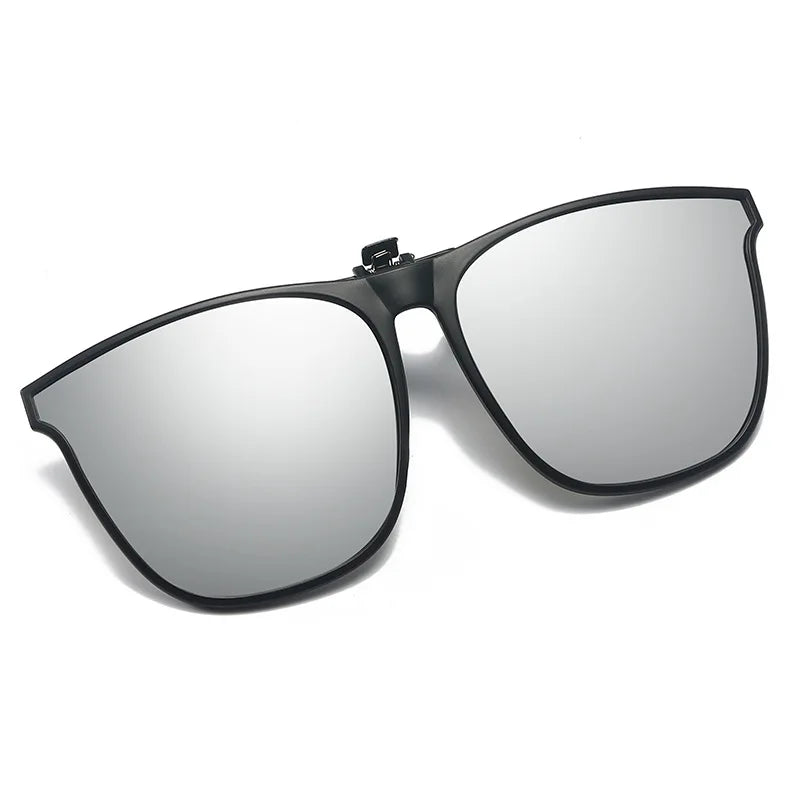 Polarized Clip-On Sunglasses – UV400 Anti-Glare Driving Glasses