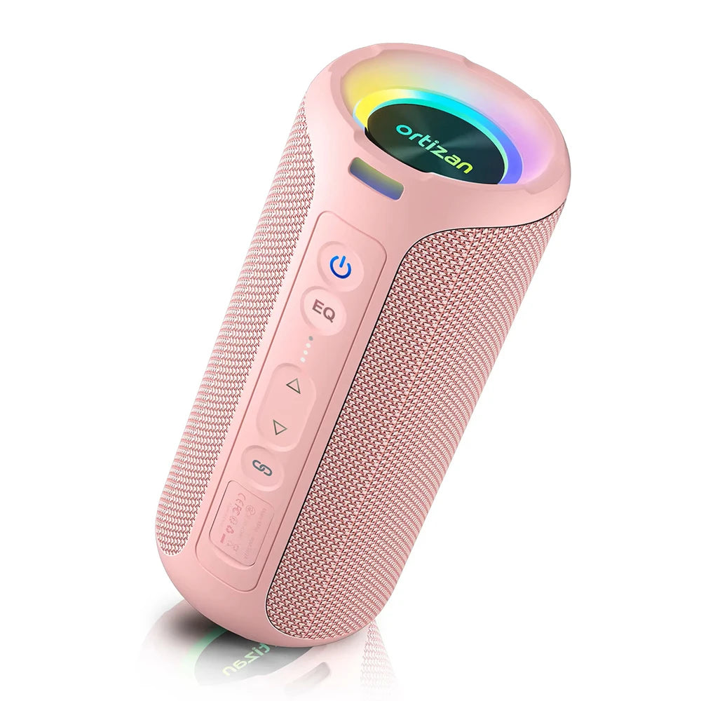 ORTIZAN 40W Bluetooth Speaker – Portable Waterproof Wireless Speaker with Deep Bass