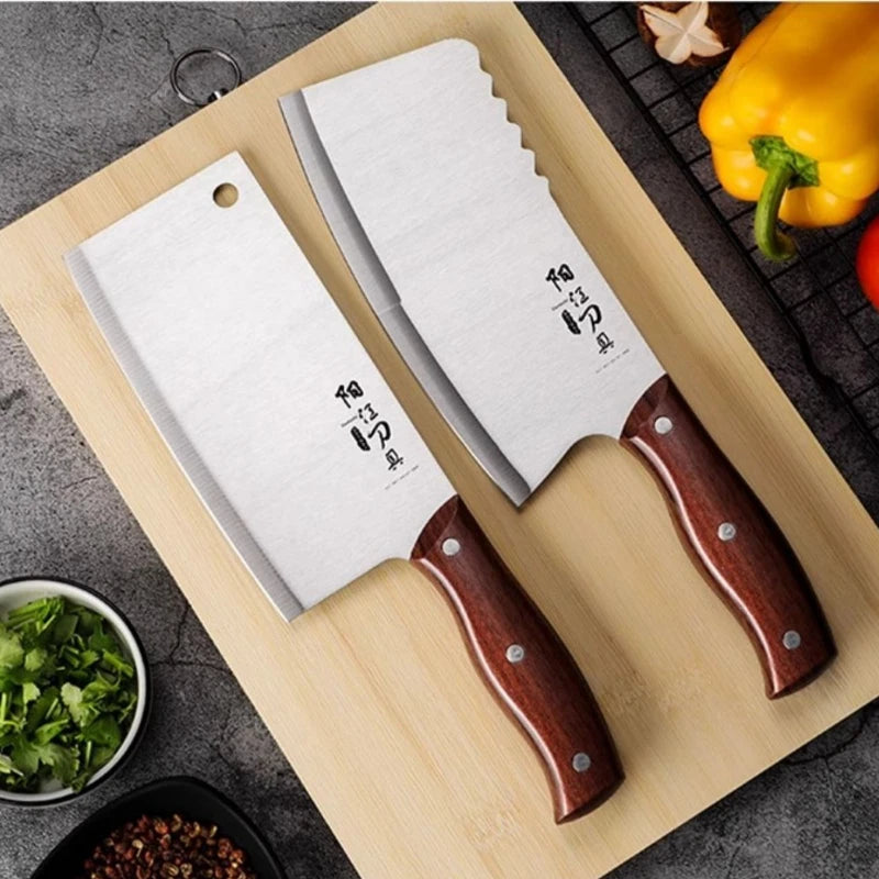 Premium Stainless Steel Meat Cleaver – Ultra Sharp Chef Kitchen Knife